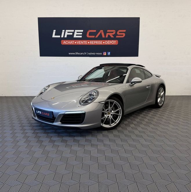 Porsche 911 991.2 carrera 3.0 370ch PDK 2017 entreti GRIS C de 2016