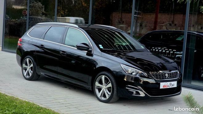 Peugeot 308 SW 2.0 BLUEHDI 150CH GT LINE S&S Noir de 2016