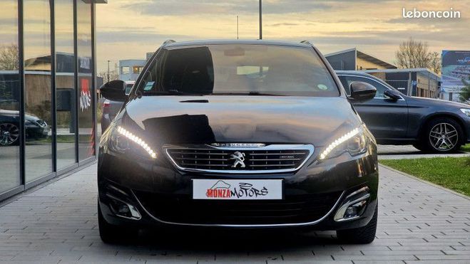 Peugeot 308 SW 2.0 BLUEHDI 150CH GT LINE S&S Noir de 2016