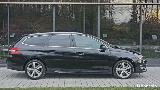 Peugeot 308 SW 2.0 BLUEHDI 150CH GT LINE S&S Noir de 2016