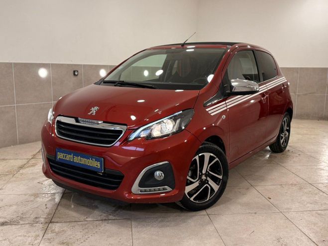 Peugeot 108 1.0 VTI 72CV TOP COLLECTION 5P 32000kms Rouge de 2019