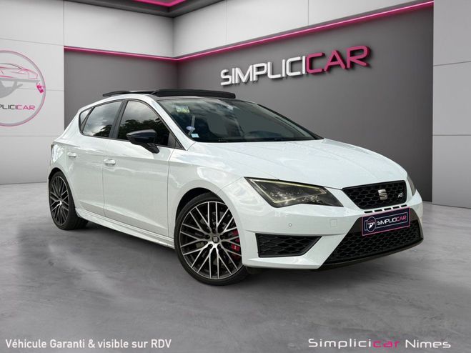 Seat Leon 2.0 TSI 290 Cupra DSG6 - Pack Performanc Blanc de 2016