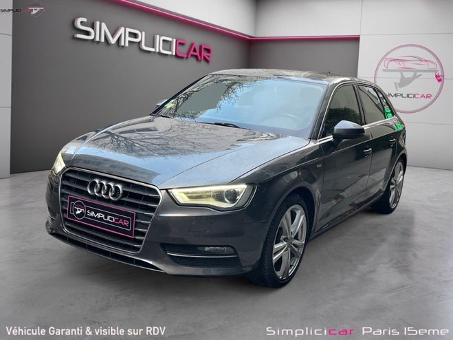 Cliquer pour voir la photo suivante Audi A3 Sportback 2.0 TDI 150 S Line S tronic 6 Gris de 2014