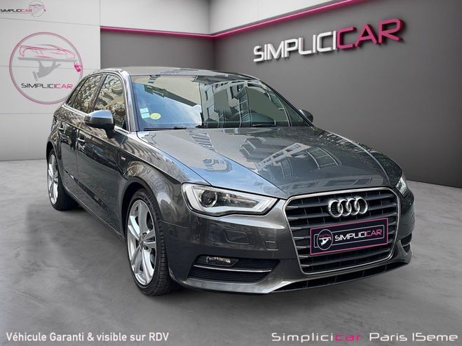 Audi A3 Sportback 2.0 TDI 150 S Line S tronic 6 Gris de 2014
