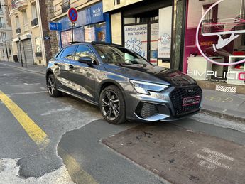 Voir détails -Audi A3 Sportback 40 TFSIe 204 S tronic 6 S Line à Paris (75)