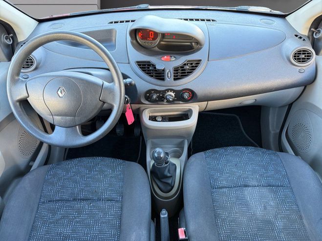 Renault Twingo II 1.2 16v 75cv Authentique - 1�RE MAIN  Rouge de 2009