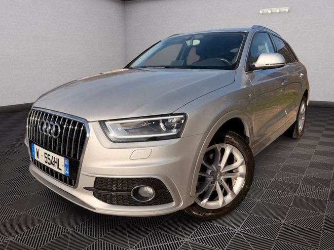 Cliquer pour voir la photo suivante Audi Q3 2.0 TDI 140 S-LINE QUATTRO XENONS GPS 62 Gris de 2013
