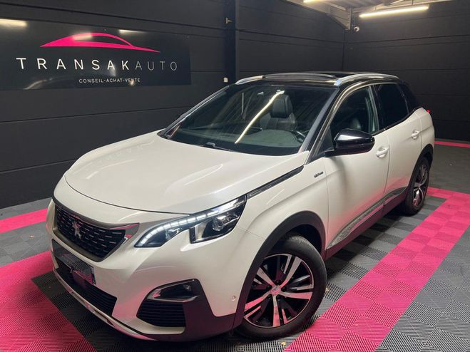 Peugeot 3008 1.6 THP 165ch SS EAT6 GT Line / Toit Ouv Blanc de 2018