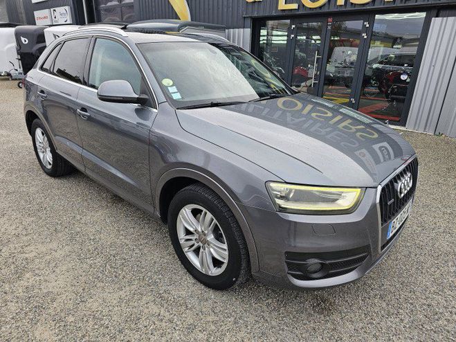 Audi Q3 2.0 TDI 177CH AMBITION LUXE QUATTRO S TR Gris F de 2012