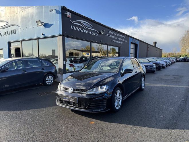 Cliquer pour voir la photo suivante Volkswagen Golf 2.0 GTD 184 GPS CUIR XENON LED TEL BVA NOIR de 2016