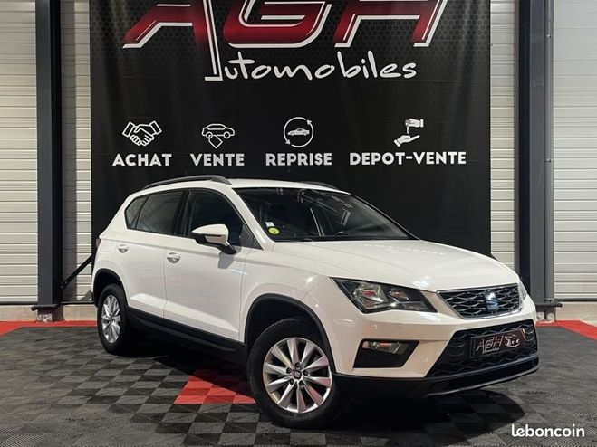 Seat Ateca 1.6 TDI 115ch Start&Stop Reference Ecomo Blanc de 2017