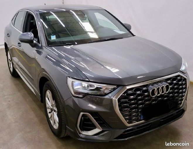 Audi Q3 35 tdi 150ch s line tronic 7 2021 Ivoire de 2021
