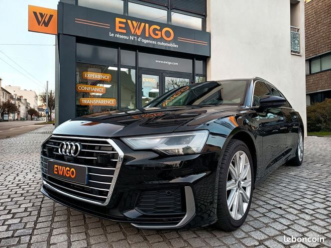 Cliquer pour voir la photo suivante Audi A6 Avant 45 tdi 231 mhev s-line quattro bva Noir de 2018