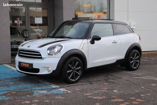 Mini Paceman 1.6 d 110 cooper pack chili Blanc de 2014