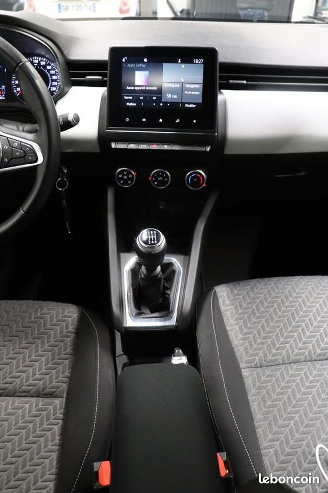 Renault Clio 1.0 tce 90 limited carplay Blanc de 2021