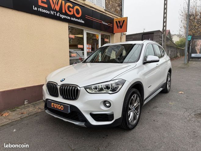 BMW X1 2.0 i 192ch x-line xdrive premiere main  Blanc de 2016