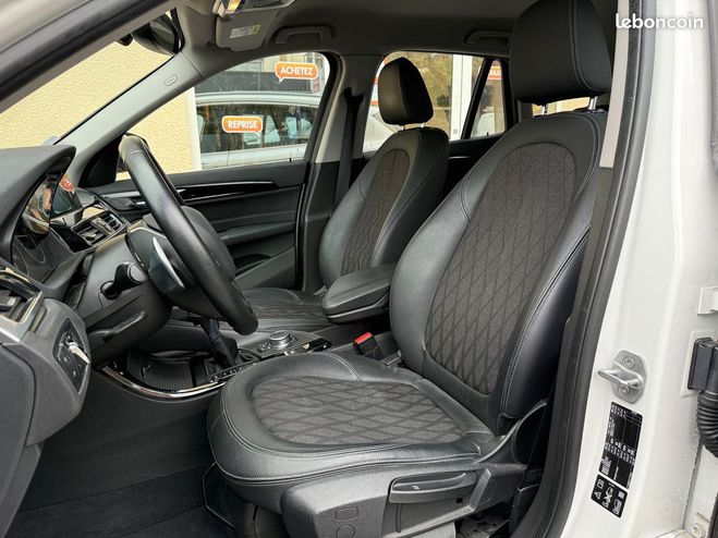 BMW X1 2.0 i 192ch x-line xdrive premiere main  Blanc de 2016