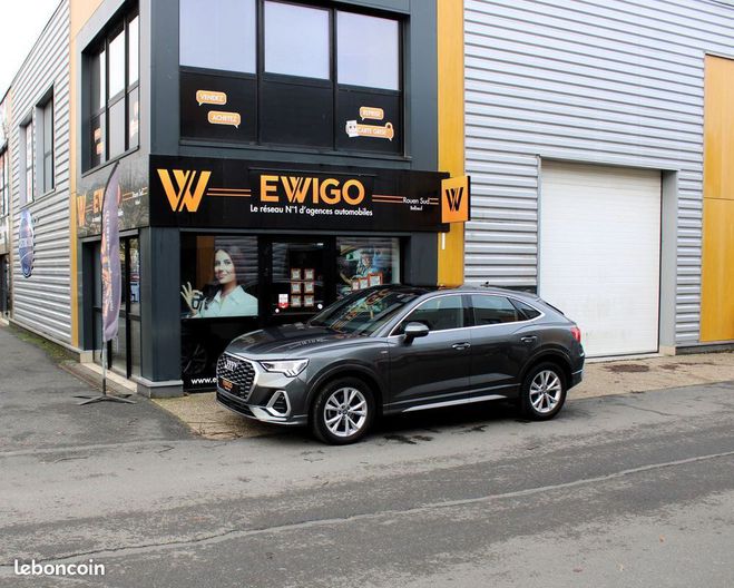 Audi Q3 Sportback 35 tdi 150 ch s line tronic 7 Gris de 2020