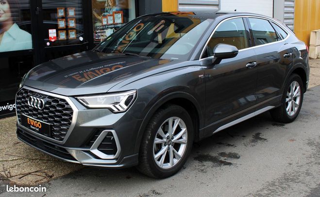 Audi Q3 Sportback 35 tdi 150 ch s line tronic 7 Gris de 2020