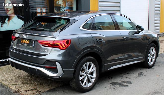 Audi Q3 Sportback 35 tdi 150 ch s line tronic 7 Gris de 2020
