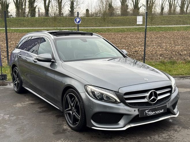 Mercedes Classe C BREAK 180 D AMG LINE 7G-TRONIC PLUS * TO GRIS de 2018
