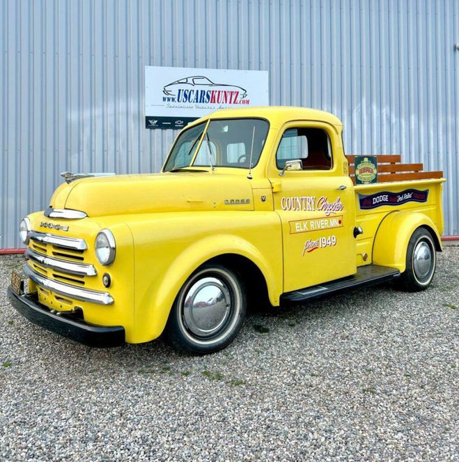 Dodge B Series B1 Flathead Jaune de 1949