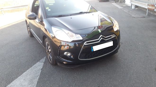 Citroen DS3 1.6 HDI 92  Noir de 2011
