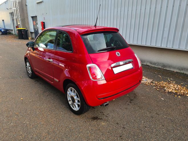 Fiat 500 1.2 69 3990E Rouge de 2008