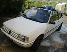 Peugeot 205 CJ Cabriolet &agrave; Meyrannes (30)