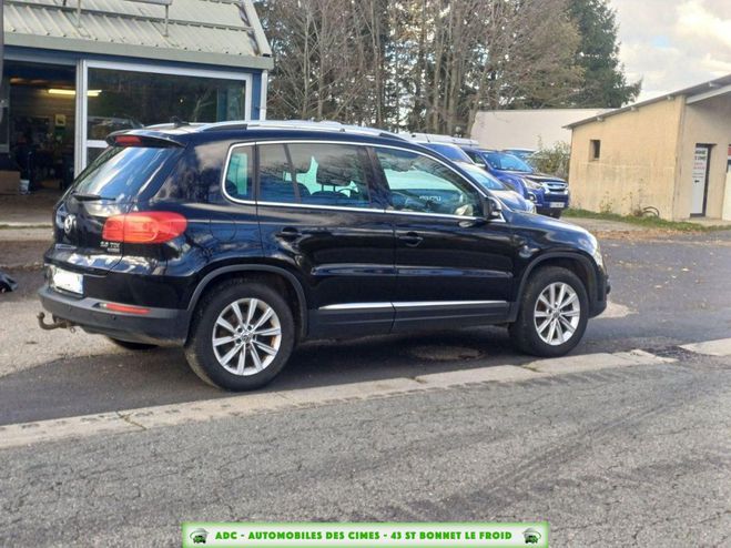 Volkswagen Tiguan PHASE 2 TDI (140ch) BVM6 FAP 4MOTION CAR Noir de 2013