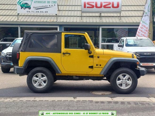 Jeep Wrangler III 3.8 SPORT AUTOMATIC 199cv 4X4 3P BVA Jaune Clair de 2007