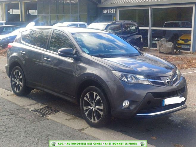 Toyota RAV 4 2.0 D-4D 124CH LIFE AWD Gris Fonc de 2014