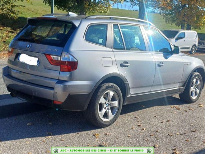 BMW X3 (E83) 2.0D 177cv 4X4 5P BVM FAP Gris Clair de 2008