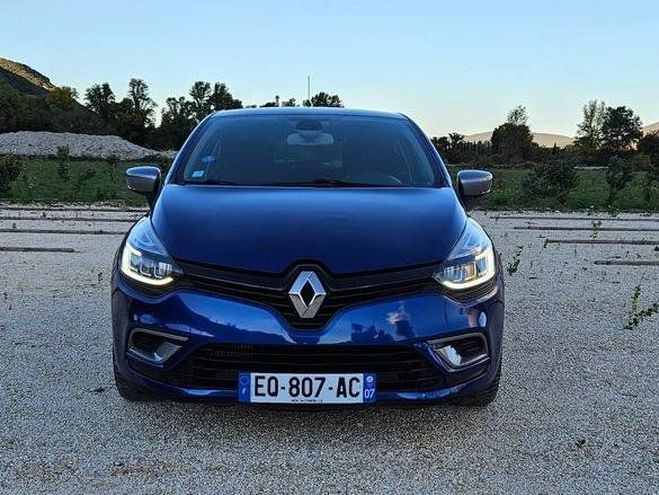 Renault Clio IV GT line 1.2 TCe 16V 120 cv Bleu de 2016