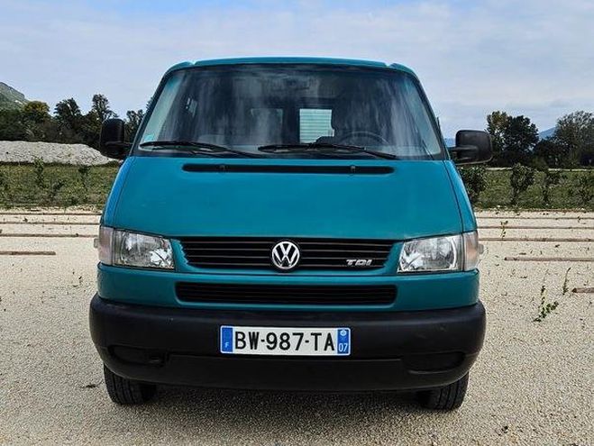 Volkswagen Transporter T4 Phase 2 (F7D) 2.5 TDi Fourgon amnag Vert de 2001