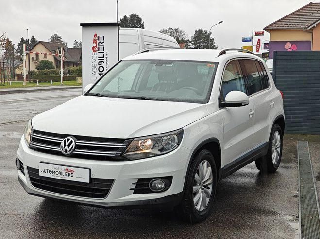 Volkswagen Tiguan 2.0 TDI 110ch BlueMotion Technology Spor Blanc de 2014