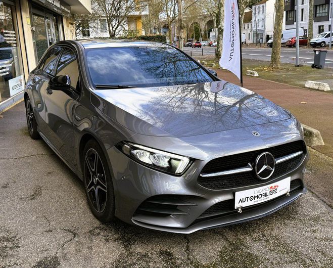 Mercedes Classe A 180 AMG LINE 7G-DCT *TO, CAMERA, CARPLAY Gris de 2022