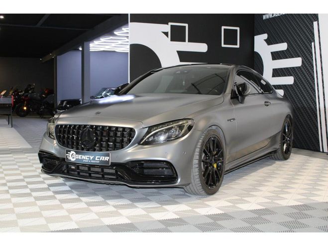 Mercedes Classe C Coupe Sport 43 AMG- BVA 9G-Tronic - 4-Ma GRIS FONCE de 2016