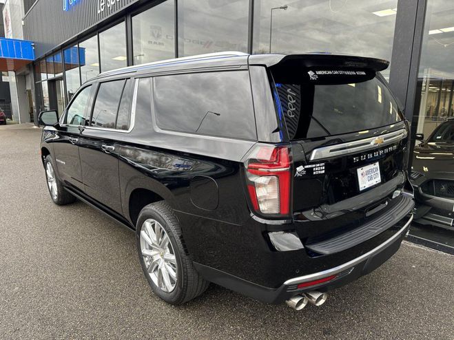 Chevrolet Suburban HIGH COUNTRY 4x4 V8 6.2L CTTE FOURGON Noir de 2021