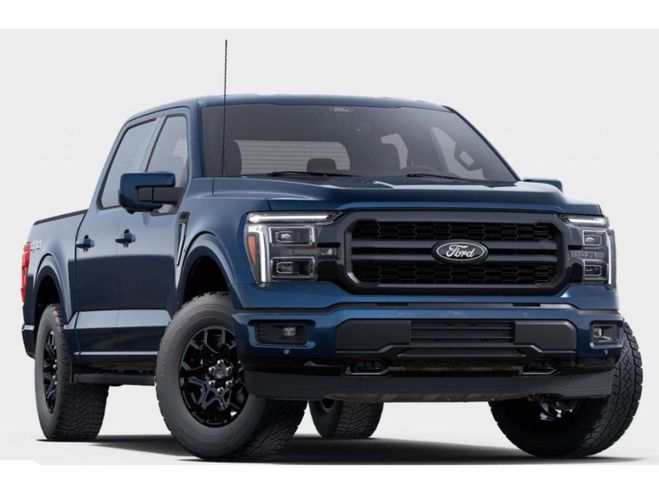 Ford F150 Supercrew LARIAT Black Package V8 5.0L Bleu de 2025