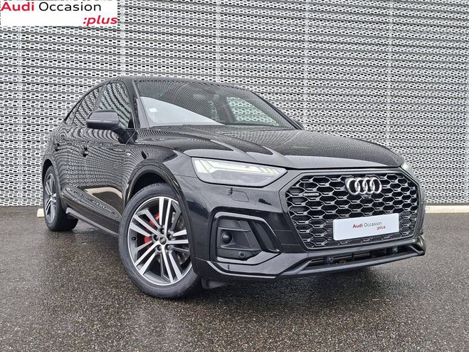 Audi Q5 Sportback 55 TFSIe 367 S tronic 7 Quattr Noir de 2021