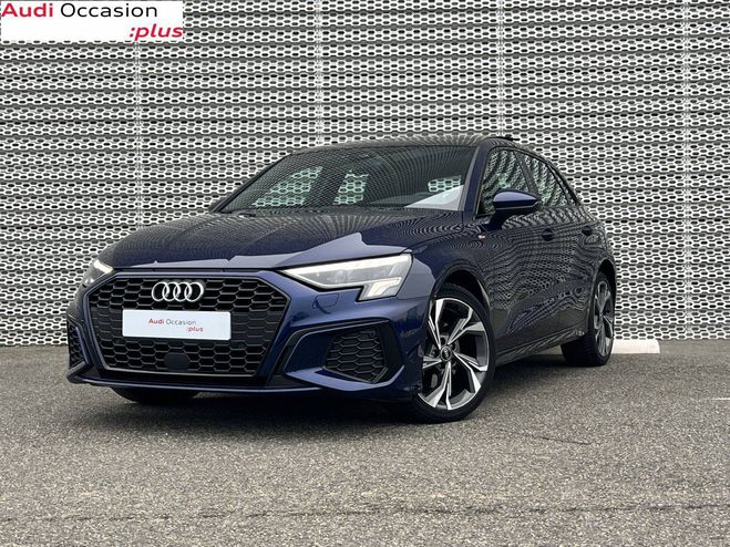 Audi A3 Sportback 40 TFSIe 204 S tronic 6 S Line Bleu de 2022