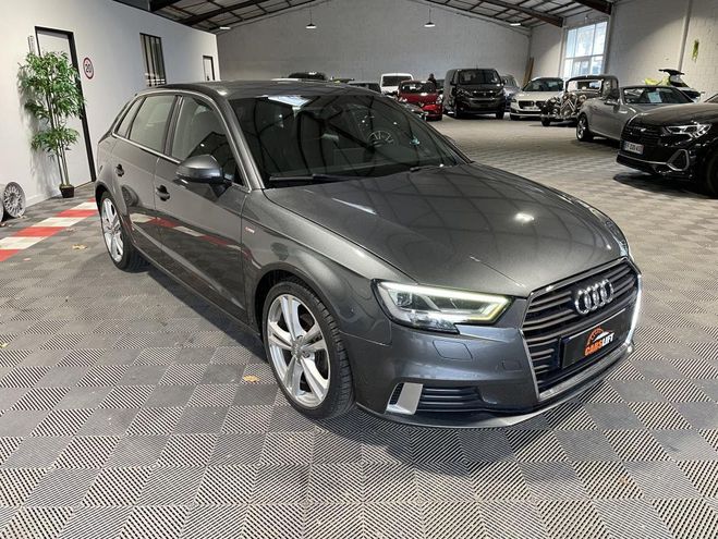 Audi A3 Sportback 2.0 TDI 150 ch S-line -GARANTI Gris Mtallis de 2016