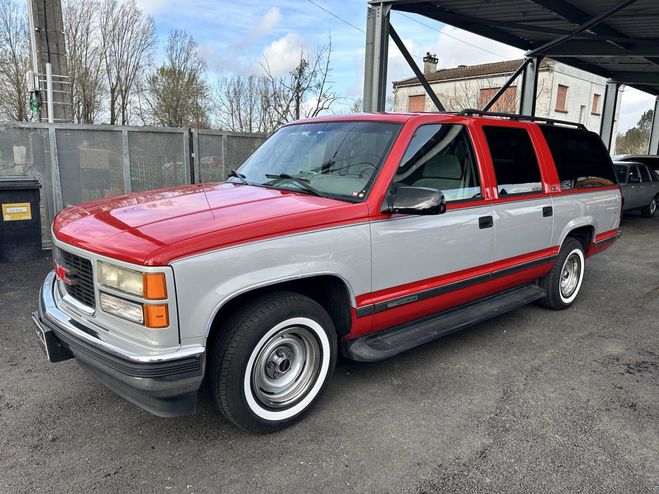 Gmc Suburban 5.7 SLE 9 PLACES CUSTOM RED AND GREY de 1996