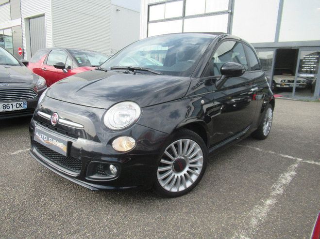 Cliquer pour voir la photo suivante Fiat 500 C 0.9 8V 85 ch TwinAir SetS S Noir de 2014