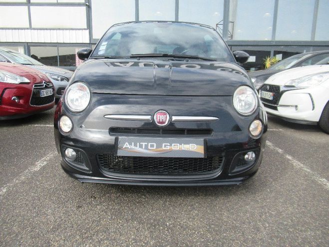 Fiat 500 C 0.9 8V 85 ch TwinAir SetS S Noir de 2014