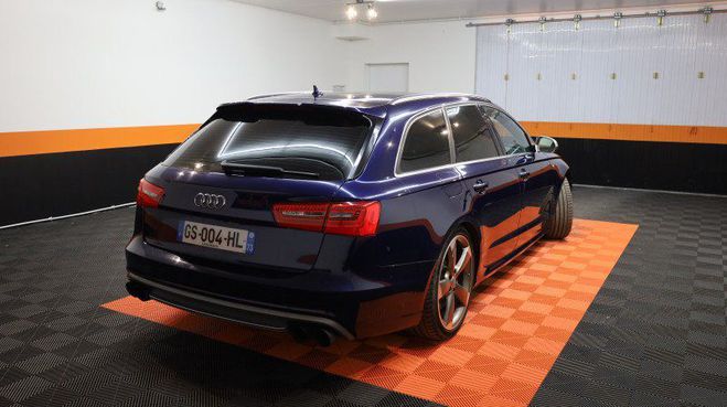 Audi S6 AVANT 4.0 V8 TFSI 420CH QUATTRO S TRONIC Bleu de 2013
