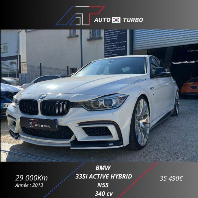Cliquer pour voir la photo suivante BMW Serie 3 (F30) ACTIVEHYBRID3 340CH M SPORT Inconn de 2013