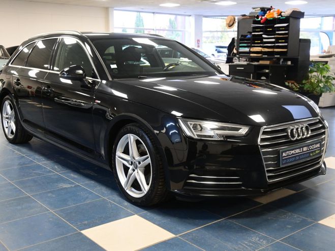 Audi A4 Avant 2.0 TDI 150 S tronic 7 S line Noir de 2017