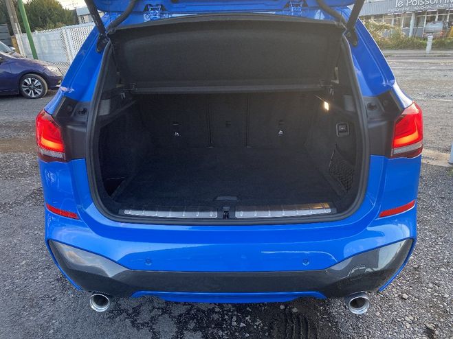 BMW X1 F48 LCI sDrive 18d 150 ch BVA8 M Sport Bleu de 2020